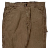 Unbranded Carpenter Trousers - 36W 30L Brown Cotton