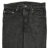 Levis 505 Jeans - 34W 31L Black Denim