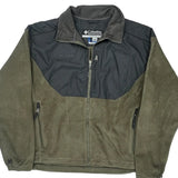 Columbia Fleece Jacket - XL Green Polyester