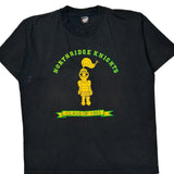 Single Stitch Northridge Knights Screen Stars College T-Shirt - XL Green Cotton Blend