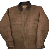 Unbranded Workwear Jacket - Large Brown Cotton