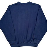 Classic Logo Adidas Sweatshirt - Small Blue Cotton