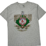 Single Stitch Boston Red Sox Unbranded Graphic T-Shirt - XL Gray Cotton
