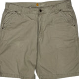 Carhartt Shorts - 36W 10L Beige Cotton