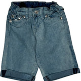 Age 5 True Religion Denim Shorts - X-Smallw 5L Blue Denim