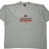 Cleveland Browns Pro Layer Football T-Shirt - 2XL Grey Cotton