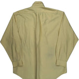 Ralph Lauren Shirt - Medium Yellow Cotton