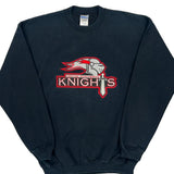 Knights Gildan Graphic Sweatshirt - Medium Black Cotton Blend