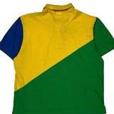 Lacoste Asymmetric Polo Shirt - XL Multicoloured Cotton