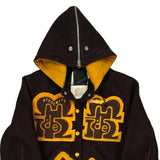 Unbranded Varsity Jacket - Small Yellow Wool Blend