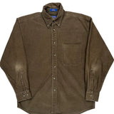 Pendleton Shirt - Medium Brown Cotton