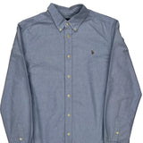 Age 18-20 Ralph Lauren Shirt - XL Blue Cotton
