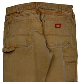 Dickies Carpenter Pants - 36W 33L Brown Cotton