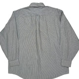 Tommy Hilfiger Checked Shirt - Large Gray Cotton