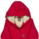 Age 2 Carhartt Jacket - 3XS Red Cotton