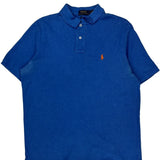 Polo By Ralph Lauren Polo Shirt - Large Blue Cotton