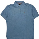 Tommy Hilfiger Polo Shirt - Medium Blue Cotton