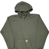 Carhartt Hoodie - 2XL Gray Cotton Blend