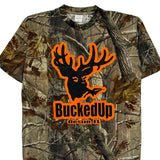 Mossy Oak Camo T-Shirt - Large Camo Cotton