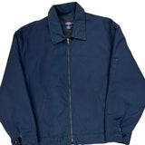 Dickies Jacket - Large Blue Polyester Blend