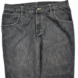 Evisu Graphic Jeans - 38W 33L Gray Denim