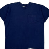 Blank Trend Basics Single Stitch T-Shirt - XL Blue Cotton