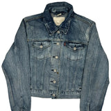 Levis Denim Jacket - Small Blue Denim