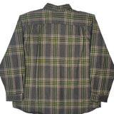 Carhartt Checked Flannel Shirt - 2XL Gray Cotton