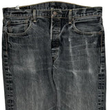 501 Levis Jeans - 34W 31L Gray Cotton