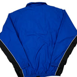 Reebok Windbreaker - Large Blue Polyester