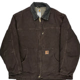 Carhartt Jacket - 3XL Brown Cotton
