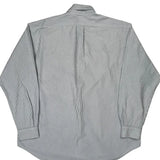Blake Ralph Lauren Striped Shirt - Large Blue Cotton