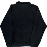Nike 1/4 Zip - Medium Black Cotton