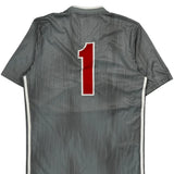 Broomfield Soccer Club Adidas Football Shirt - Small Grey Polyester