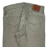514 Levis Jeans - 32W 31L Gray Cotton