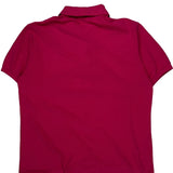 Lacoste Polo Shirt - Large Pink Cotton