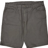 Dickies Carpenter Shorts - 40W 10L Gray Cotton