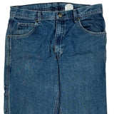 Key Carpenter Jeans - 32W 32L Blue Cotton