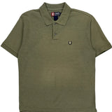 Chaps Ralph Lauren Polo Shirt - Small Green Cotton