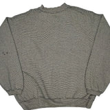 Chicago Bears Lee Sport Striped Henley Sweatshirt - XL Gray Polyester Blend