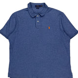 Polo By Ralph Lauren Polo Shirt - XL Blue Cotton