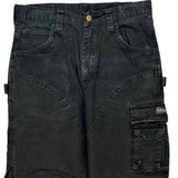 Dakota Grizzly Cargo Pants - 30W 31L Black Cotton