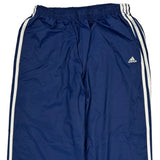 Adidas Track Pants - XL Blue Polyester