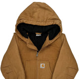 Age 5-6 Carhartt Jacket - XS Brown Cotton