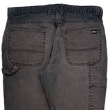 Dickies Carpenter Pants - 36W 30L Gray Cotton