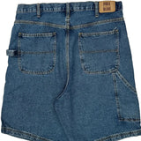 Full Blue Denim Shorts - 36W 10L Blue Cotton