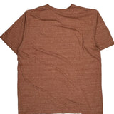 Carhartt Tall T-Shirt - 2XL Brown Cotton Blend