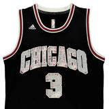 Chicago Bulls Adidas Nba Jersey - Small Black Polyester