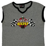 Coca-Cola 600 Chase Authentics Nascar Tank Top - Large Gray Cotton