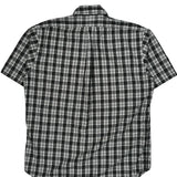 Blake Ralph Lauren Checked Short Sleeve Shirt - Medium Black & White Cotton